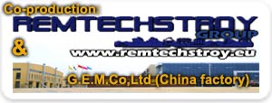 Co-production TAMPERS.EU & REMTECHSTROY GROUP & G.E.M.Co.Ltd. (China factory), JSC in Europa