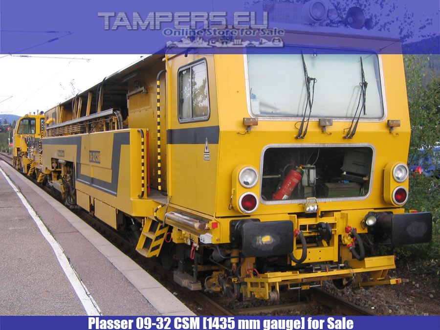 Подбивна жп машина Plasser&Theurer 09-32 CSM 1986 за Продажба