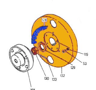 REM.U20.1025 (U20.1025) Flywheel {Replace Plasser U20.1025} fo Sale