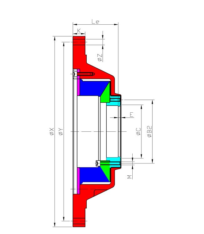 REMwn220.01A Coupling (Elast.Vorschaltkupplung) (Replace Plasser wn220.01A)