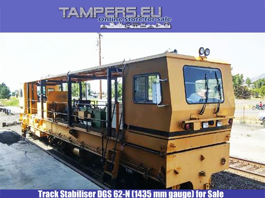 УПОТРЕБЯВАН  Plasser DGS 62-N (1435 mm междурелсие) за Продажба  {Достъп само за регистрирани клиенти}