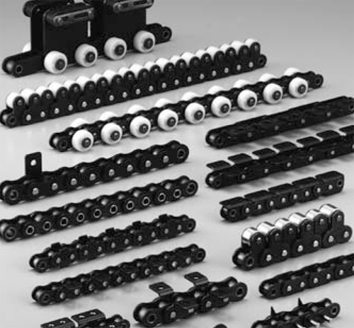 REMSU-4"-JV Hollow pin conveyor chains  with rollers (Replace Plasser SU-4"-JB) 