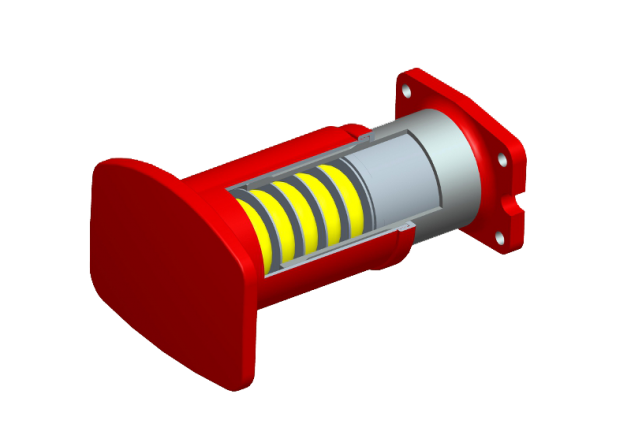 REMUD190.347H Buffer (Replace Plasser UD190.347H)   