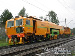 ПРО 2015* година Динамичен Подбивен Експрес Plasser 09-3X (След Капитален ремонт 2014 година, модернизация опция РЕМТЕХ към 1520 или 1676 мм междурелсие, монтаж на РЕМ системи съгласно изисквания на клиента) за Продажба или по Оперативен лизинг