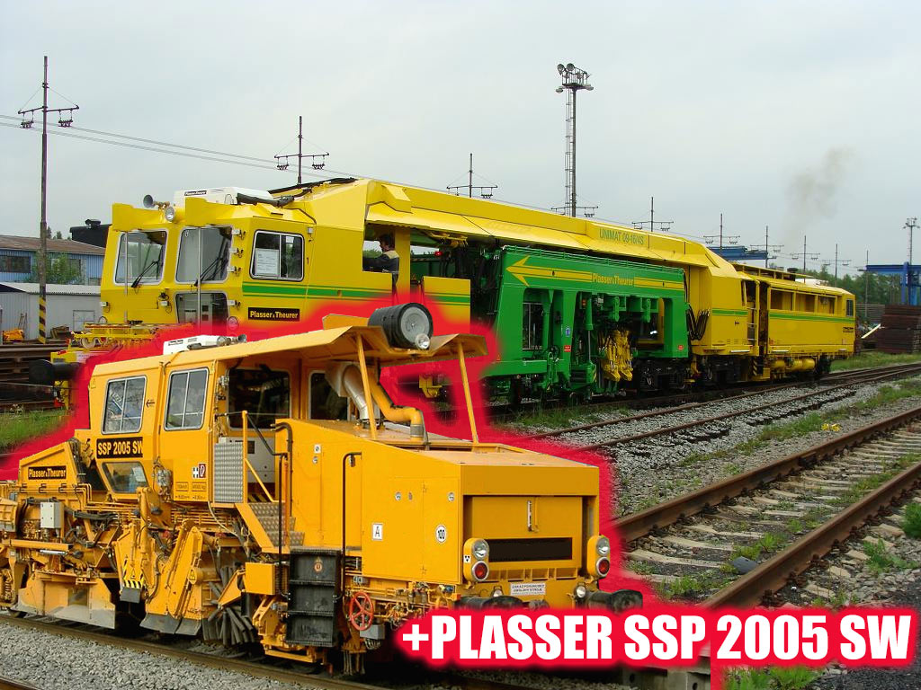 Plasser Подбивна жп машина Tamper Unimat 09-16/4S+SSP 2005 SW {1435 mm жп релсие} под Наем в Чехия (Европа)