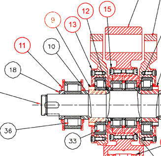REM.2W20.13I (2W20.13) Coupling {Replace Plasser 2W20.13I and 2W20.13 Coupling}