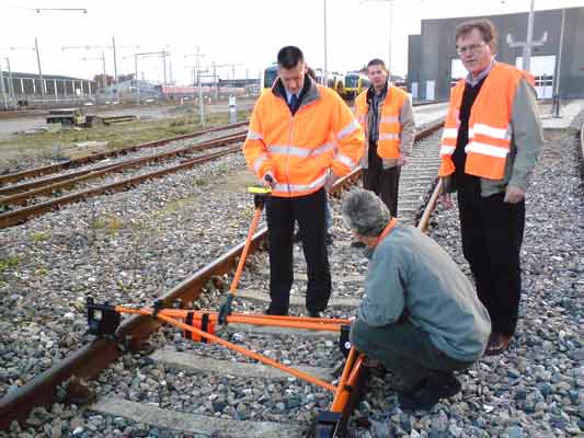 New ABT437Q Digital Track Gauge Trolley