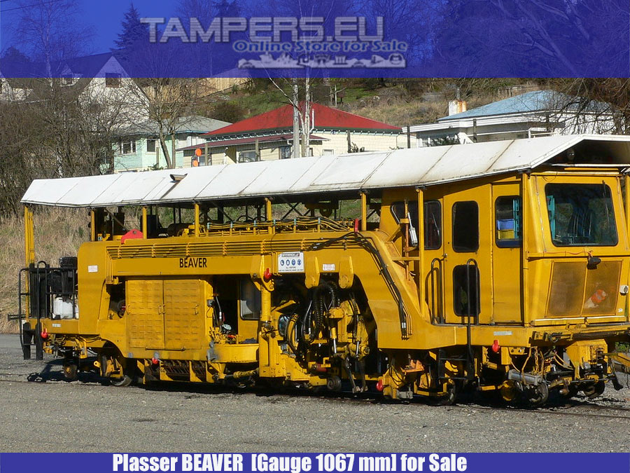 Подбивна ж.п. машина Plasser BEAVER ( 1985 год., 1067 междурелсие) за Продажба