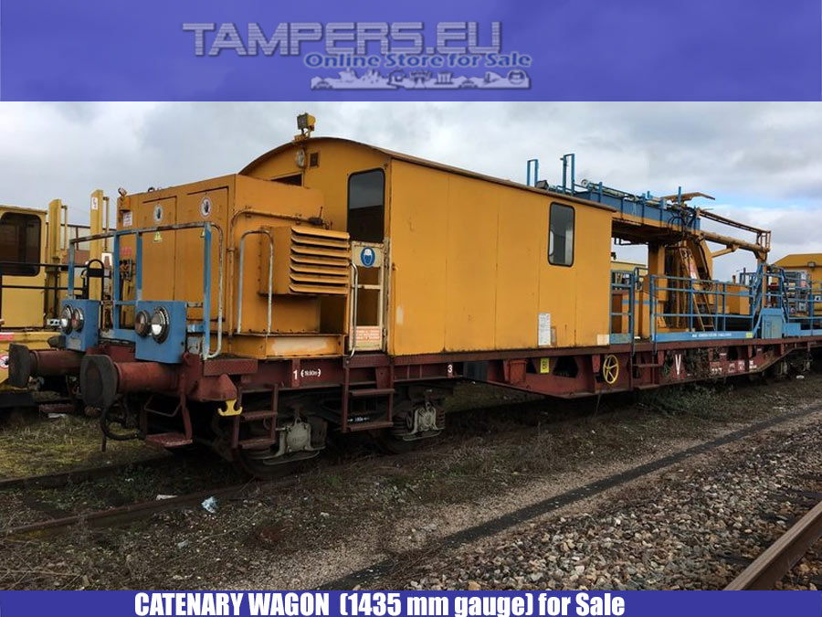 Used CATENARY WAGON (Broad Gauge Track: 1435 mm) for Sale 