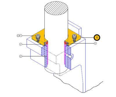 REM.DL12.51 (DL12.51) Cover (Replace Plasser DL12.51)
