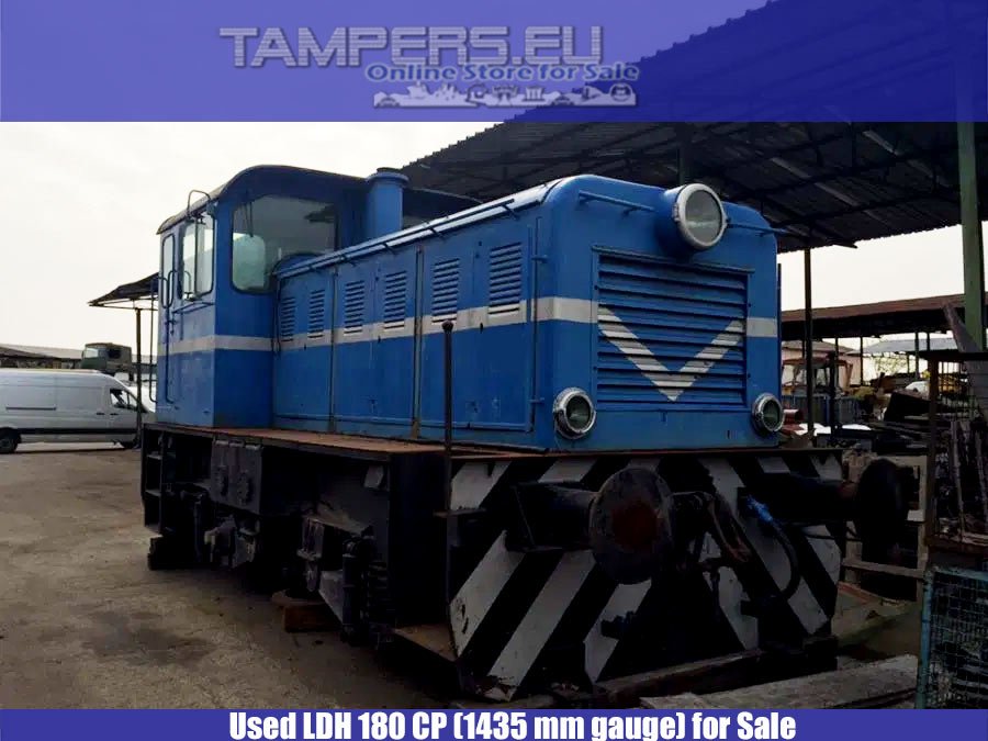 Втора употреба локомотив LDH 180 CP (Производство 1987 година, междурелсие 1435 mm) 