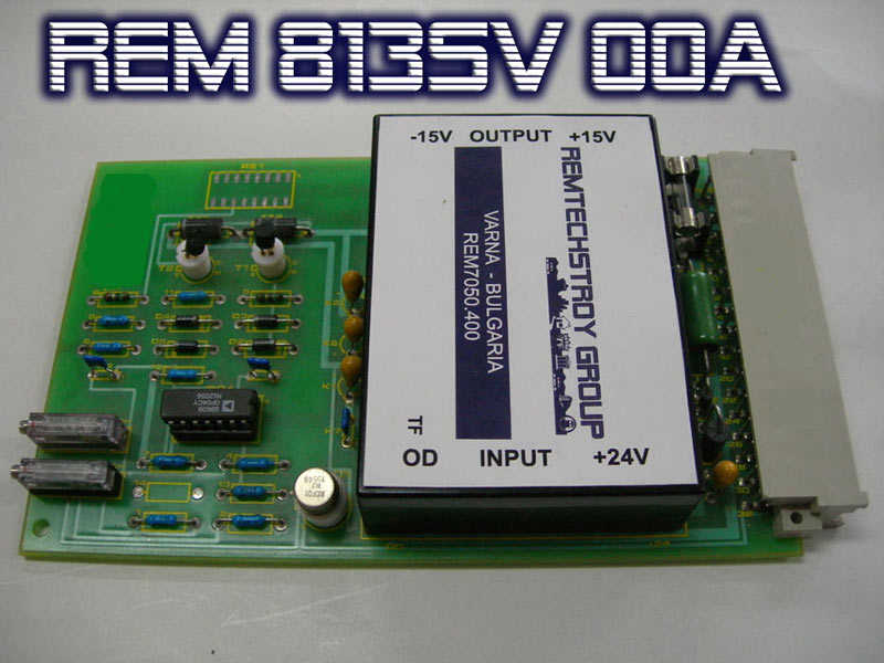 REM-813SV-00B (EK-813SV-00) PR. Circuit board cpl. {Replace Plasser EK-813SV-00A or REM-813SV-00B}