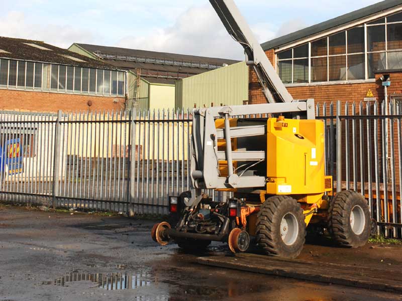 Genie Z45 Rail/Road access platform 