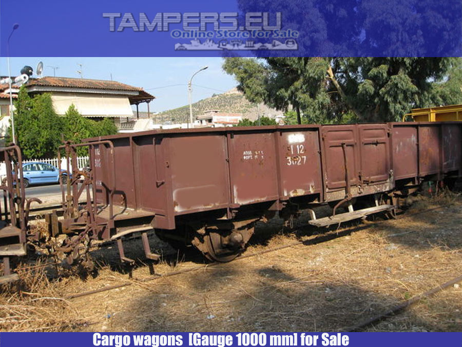 Товарни вагони (02 PCT, жп габарит 1000 мм) за продажба