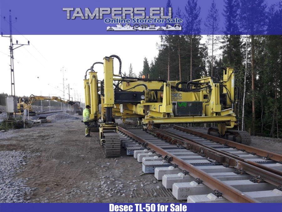 ЖП кран -пътепостъвач Desec TL-50 за Продажба {Достъп само за регистрирани клиенти}