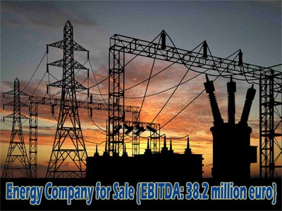 Енергийна компания за продажба {EBITDA: 38.2 мил. евро} [Достъп само за регистрирани клиенти!]