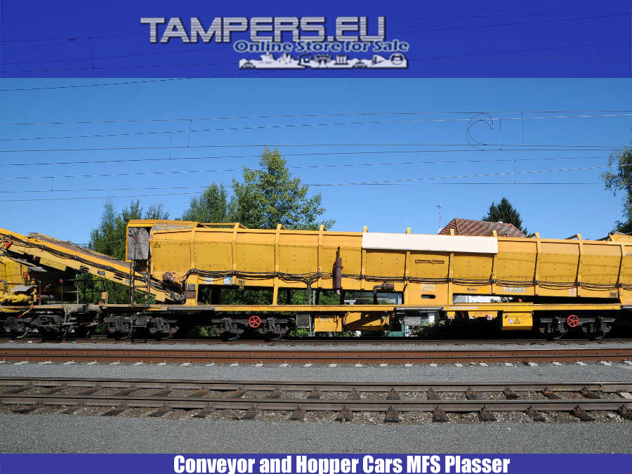 Plasser Хопер Вагони MFS-100 (1435 мм междурелсие) за Продажба
