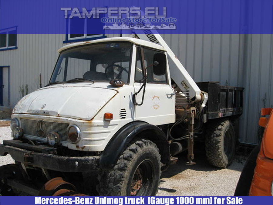 Камион Mercedes-Benz Unimog (03 Броя, REBUILT 2005 г., жп габарит 1000 мм) за Продажба